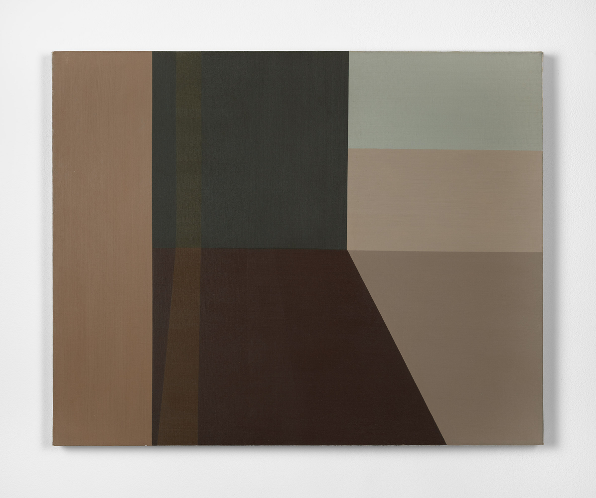 Helen Lundeberg (1908-1999)
Interior With Light Paths, 1962&amp;nbsp;
oil on canvas
24 x 30 inches;&amp;nbsp;&amp;nbsp;61 x 76.2 centimeters
LSFA# 10498&amp;nbsp;