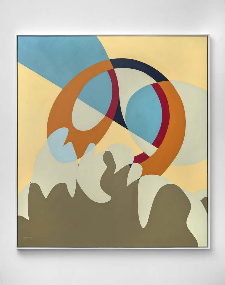 The Sea Within Me, 2016     acrylic on canvas 53 x 48 inches;  134.6 x 121.9 centimeters LSFA# 15548