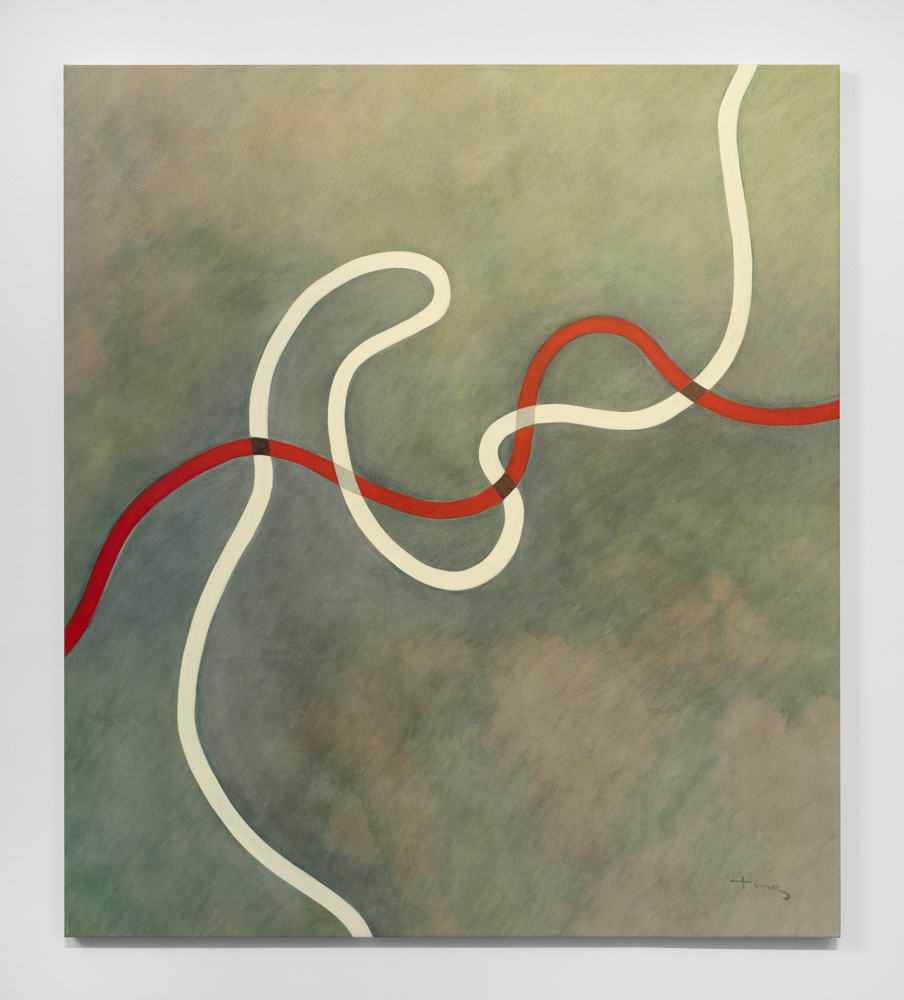 Mimi Chen Ting (1946-2022)
Tangles and Ties 5, 2006&amp;nbsp;
acrylic on canvas
54 x 48 inches;&amp;nbsp;&amp;nbsp;137.2 x 121.9 centimeters
LSFA# 16546&amp;nbsp;