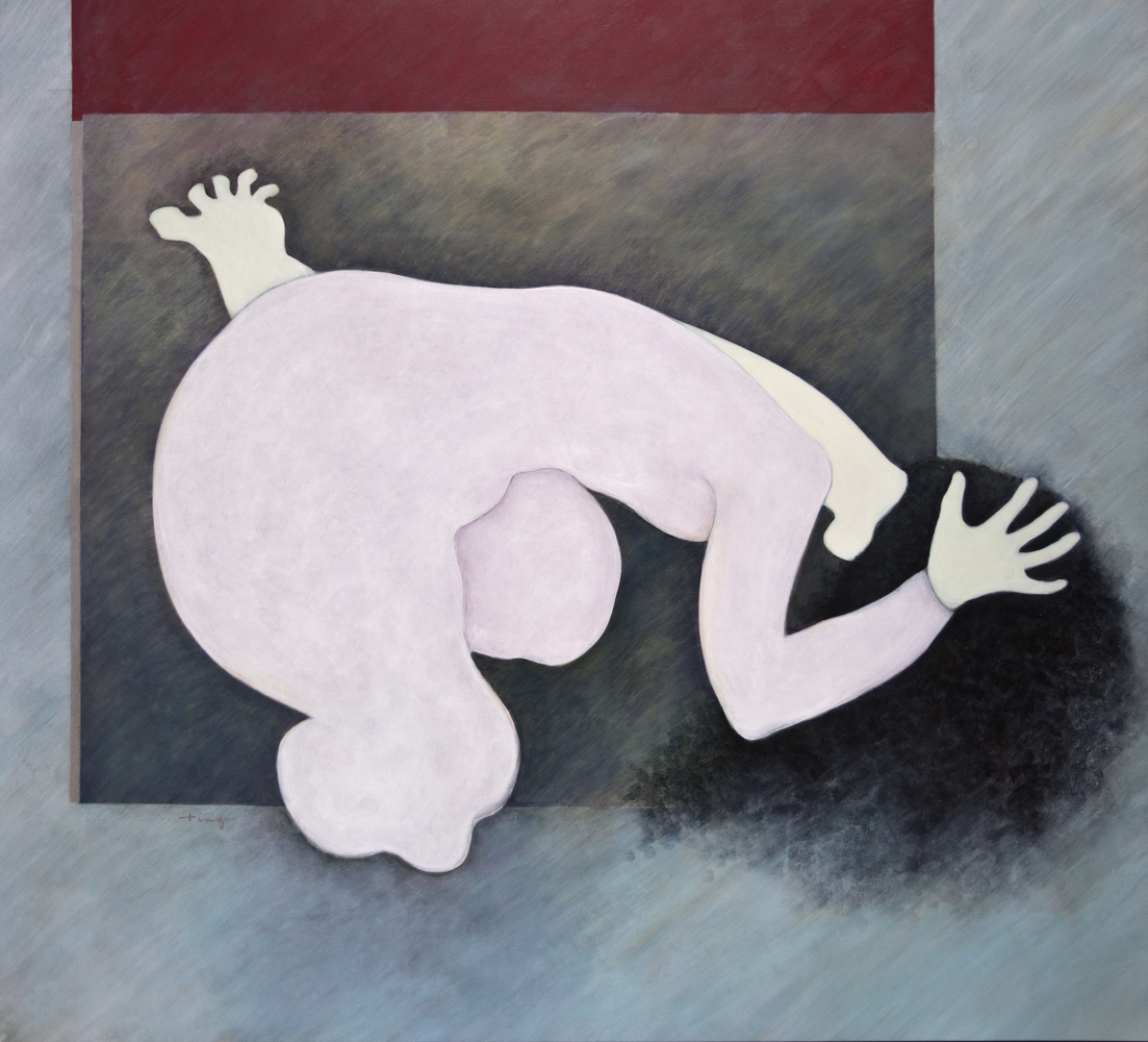 Mimi Chen Ting (1946 &amp;ndash; 2022)

Folded Woman, 1999

acrylic on canvas

44 x 50 inches; 111.8 x 127 centimeters