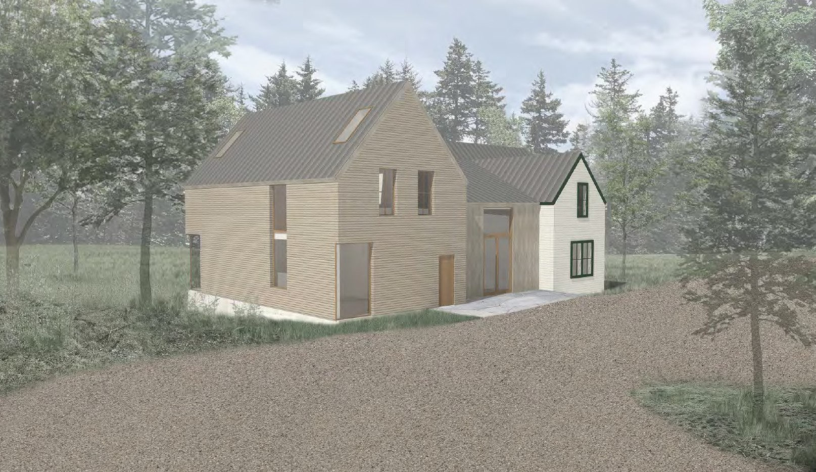 Land and Garden Preserve, Mount Desert Island, Maine. &amp;copy; Baird Architects