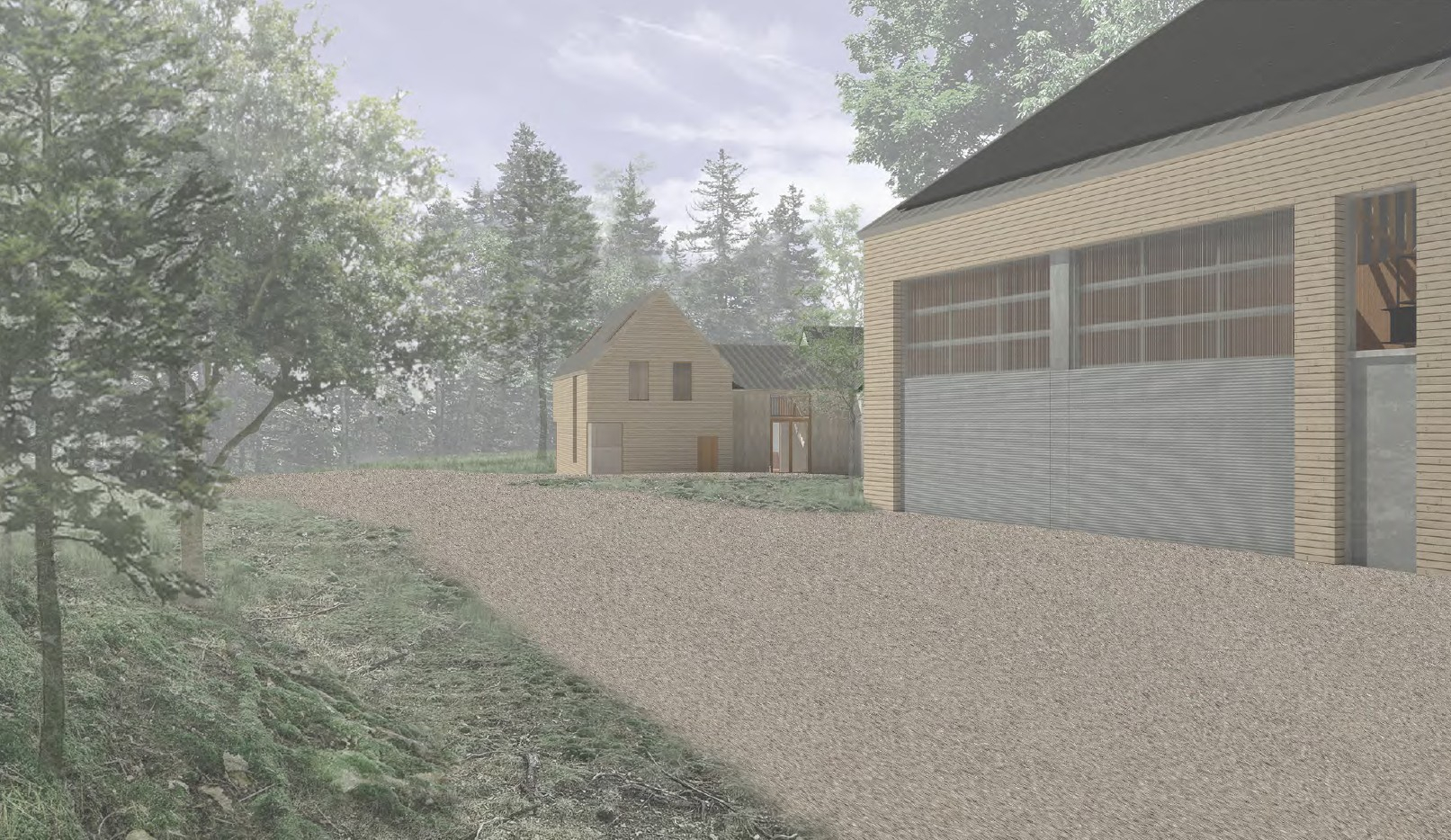 Land and Garden Preserve, Mount Desert Island, Maine. &amp;copy; Baird Architects