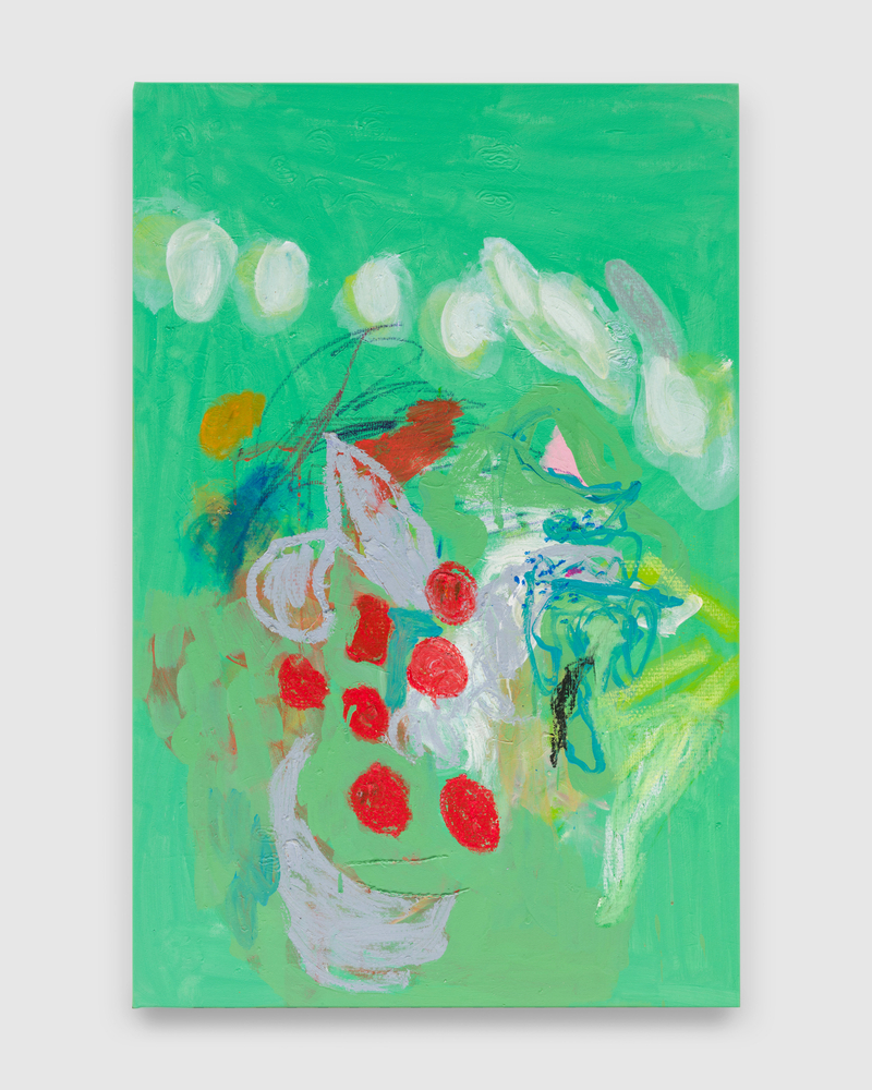 Andrey Samarin
Suvyi, 2025
Acrylic, oil stick, oil pastel on canvas
46.5 H x 30.5 W x 1.25 D in