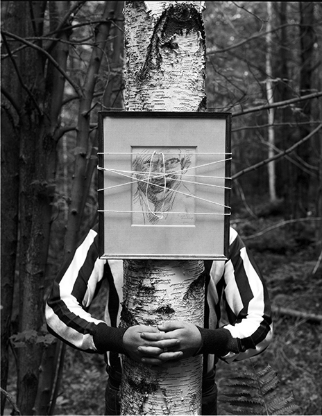 MANUAL (Hill &amp; Bloom) Art in Context: Lovis Corinth in Vermont, 1974 gelatin silver print, ed: 1/1 unique 20" x 16" unique ed: 1/1 framed, unique ed: 1/1 framed (orignal) - gallery M 62, Moody Gallery
