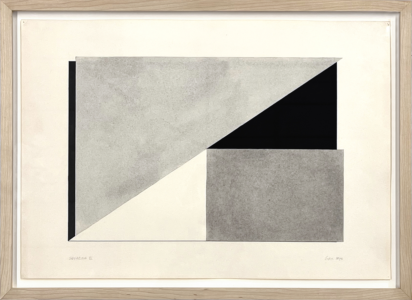 Timothy App
Squaring VI, 1975
Acrylic on paper
Paper: 13.75 x 20 in. (34.9 x 50.8 cm)
Frame: 16.1 x 22.1 in. (40.9 x 56.1 cm)
App-1070-C