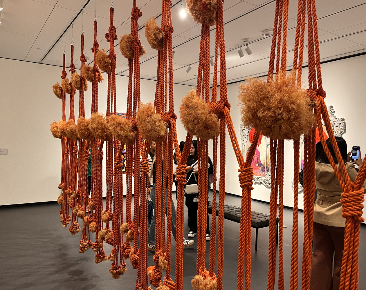 Installation view of&amp;nbsp;Making Their Mark: Works from the Shah Garg Collection&amp;nbsp;at National Museum of Women in the Arts, Washington, D.C.