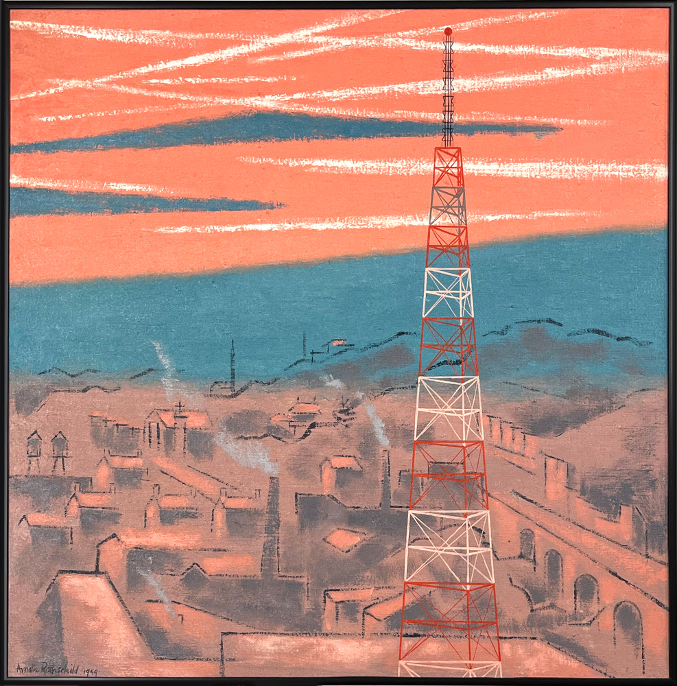 Pink and Blue Sky / Channel 13, 1949
Oil on canvas
26.4 x 26.25 in. (67 x 66.7 cm)
ROT-1014-C