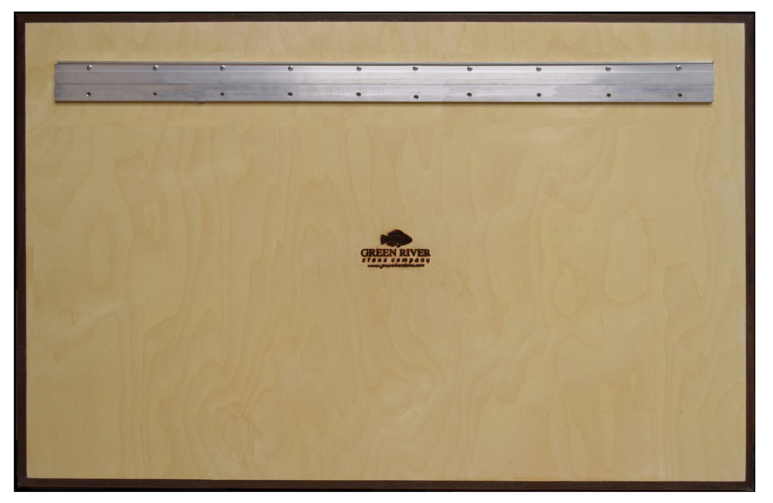 Mural back with Aluminum Cleat