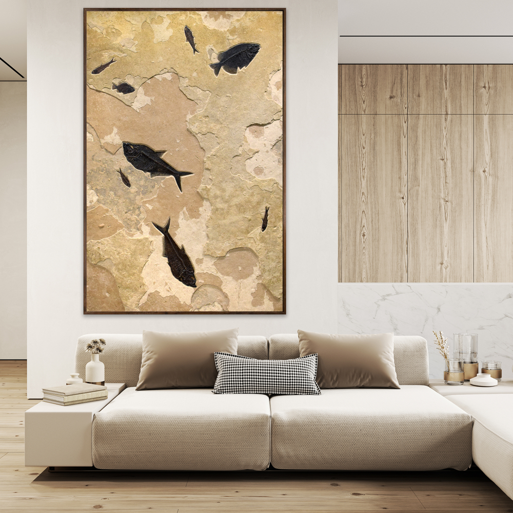 Fossil Fish Mural 2003gm