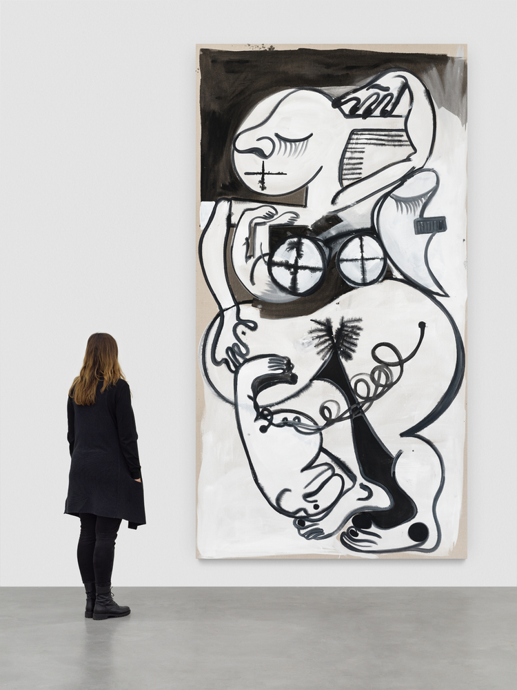 Painting by Tobias Pils