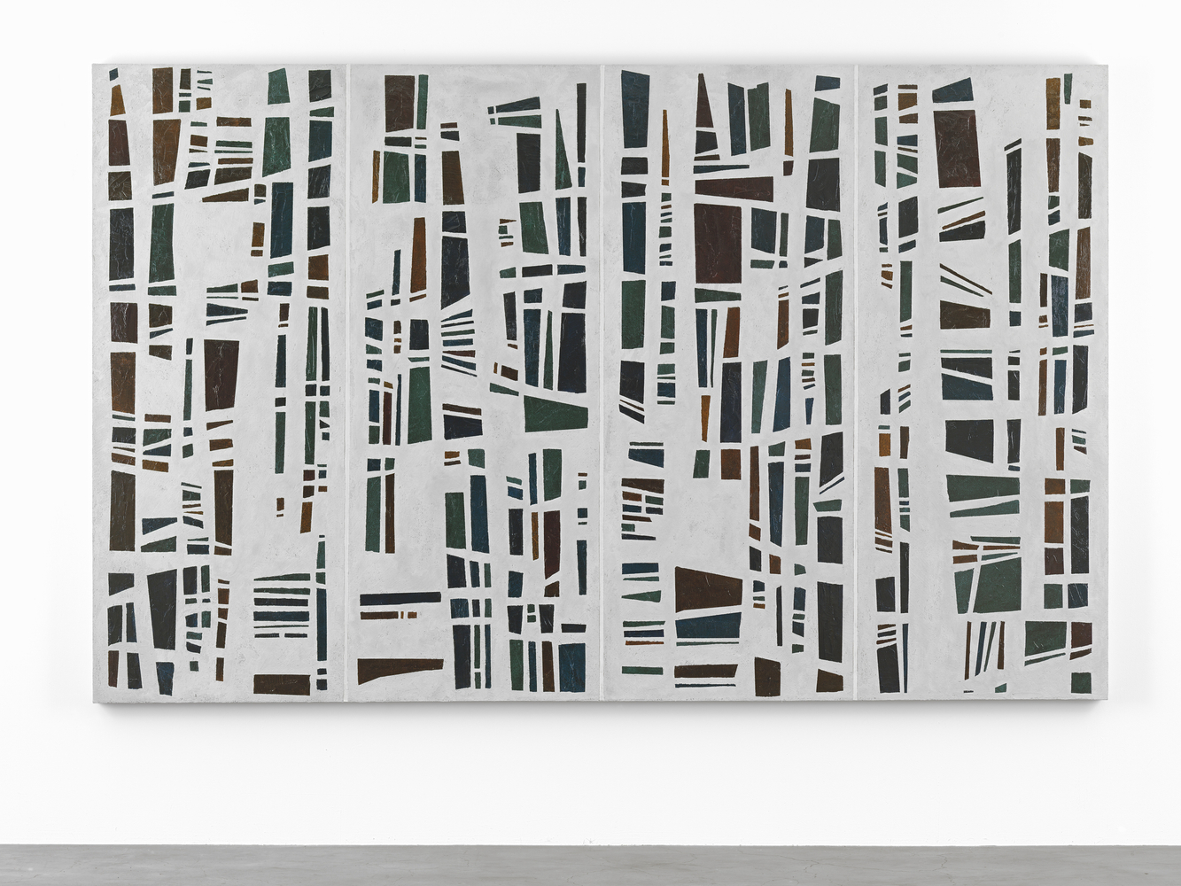 Die unglaubwürdige Wissenschaft der anmutig zusammenh&amp;auml;ngenden Lobeshymnen

2013

Polystyrene, fiberglass, acrylic resin, acrylic paint, varnish

211 x 337 x 9 cm / 83 1/8 x 132 5/8 x 3 1/2 in

&amp;copy; Valentin Carron