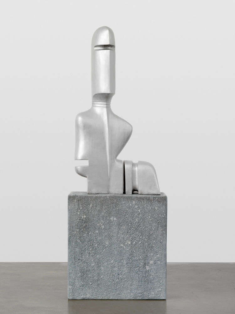 L&amp;#39;oiseau fou (after Pellegrini)

2013

Polystyrene, wood, fiberglass, resin, enamel, paint, varnish

185 x 71 x 37 cm / 72 7/8 x 28 x 14 5/8 in

&amp;copy; Valentin Carron