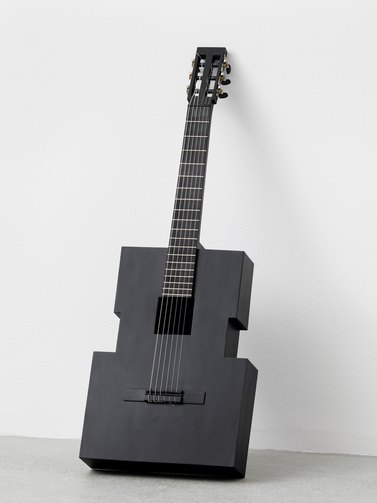 Untitled

2009

Wood, inlay, tuning pegs

Object 100 x 62 x 12 cm / 39 3/8 x 24 3/8 x 4 3/4 in

&amp;copy; Valentin Carron