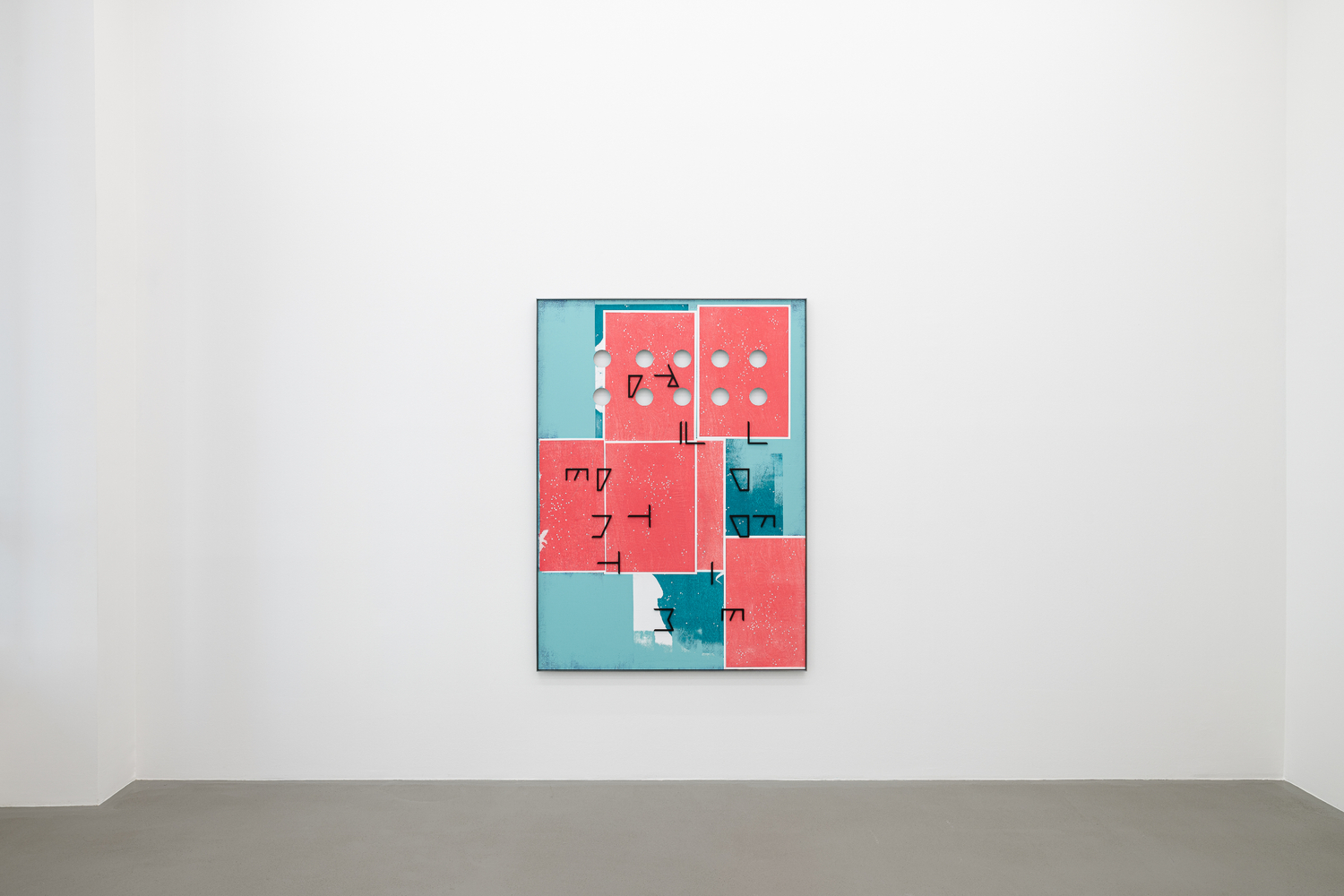 Installation view, Martin Boyce, The Stars Are Out, Galerie Eva Presenhuber, Vienna, 2023