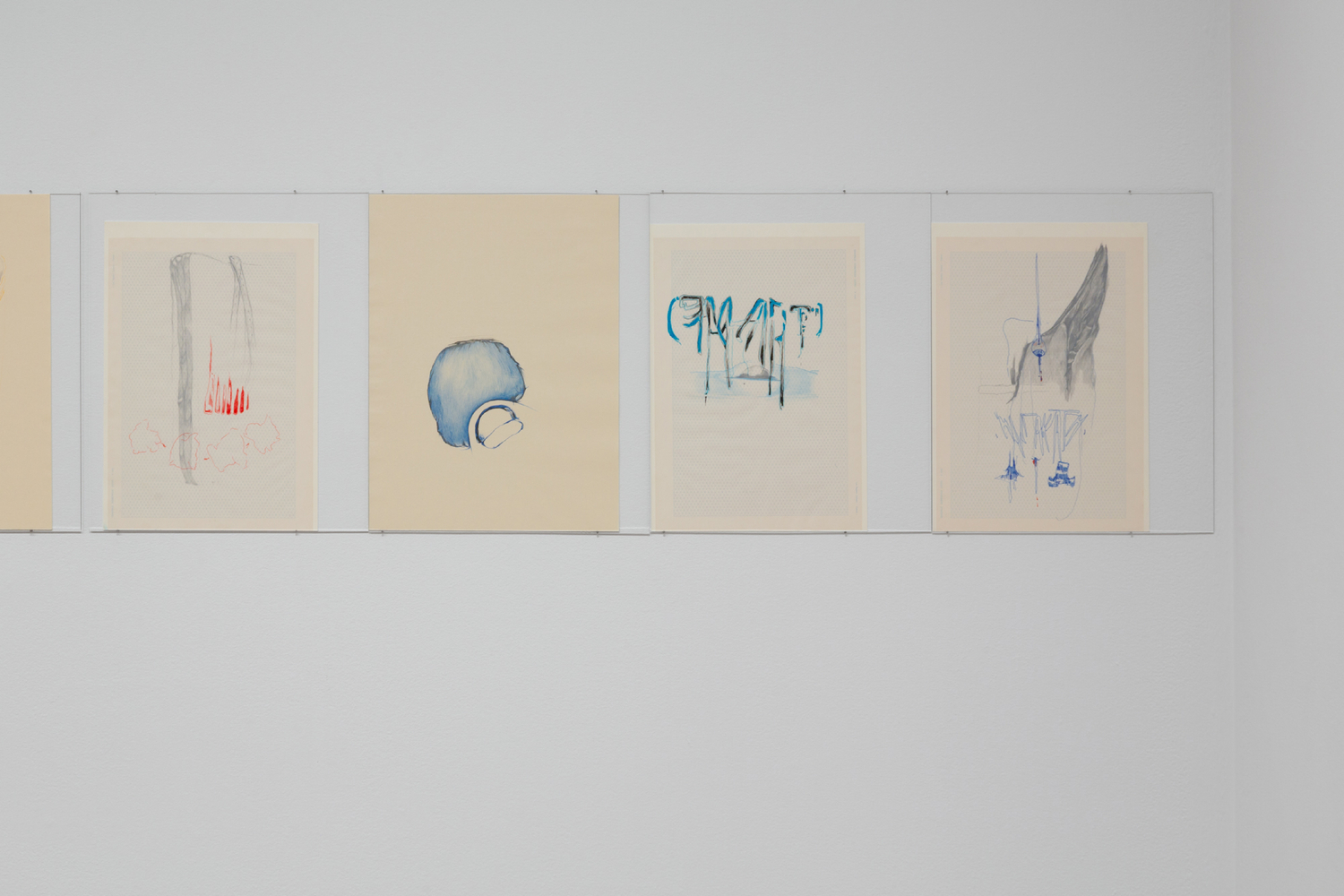 Installation view, Trisha Donnelly, Drawing Center, New York, 2025