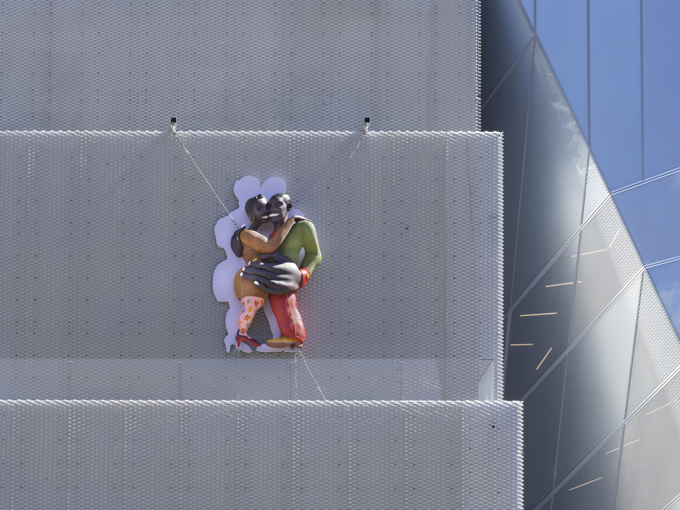 Installation view,&amp;nbsp;Tschabalala Self,&amp;nbsp;Art Lovers,&amp;nbsp;New Museum, New York, 2026
Courtesy New Museum
Photo: Dario Lasagni