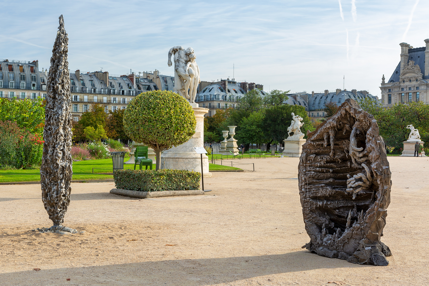 Installation views of sculptures bay Jean-Marie Appriou