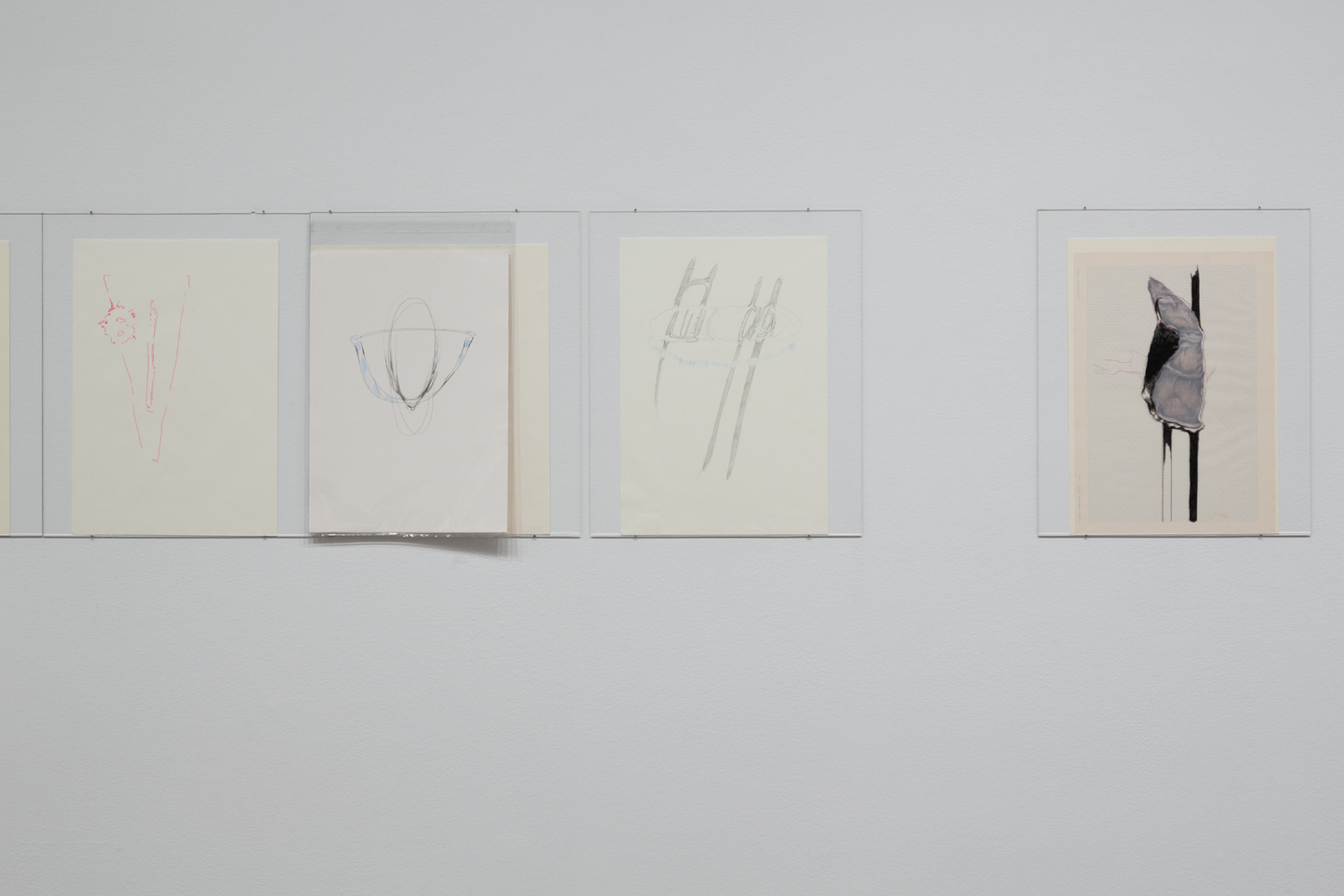 Installation view, Trisha Donnelly, Drawing Center, New York, 2025