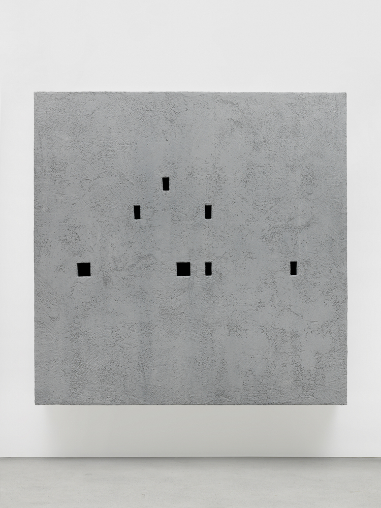 Suite primitive, primitive

2009

Styrofoam, fibreglass, wood, resin, metal and acrylic paint

Unique

220 x 220 x 30 cm / 86 5/8 x 86 5/8 x 11 3/4 in

Weight 120 kg

&amp;copy; Valentin Carron