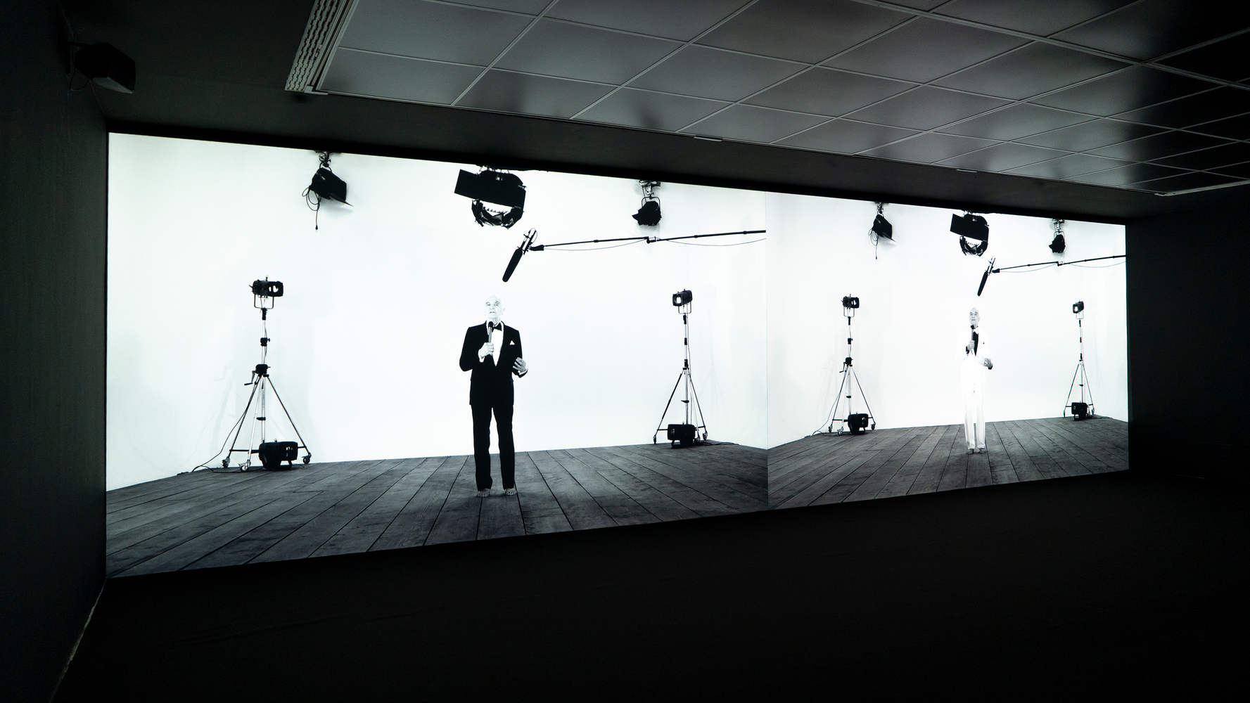 Installation view, John Giorno, The Performative Word, MAMbo, Bologna, 2026. Photo: Ornella De Carlo