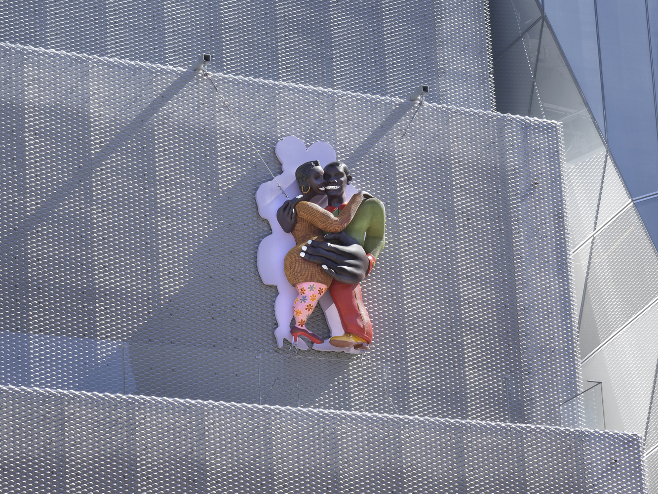 Installation view,&amp;nbsp;Tschabalala Self,&amp;nbsp;Art Lovers,&amp;nbsp;New Museum, New York, 2026
Courtesy New Museum
Photo: Dario Lasagni