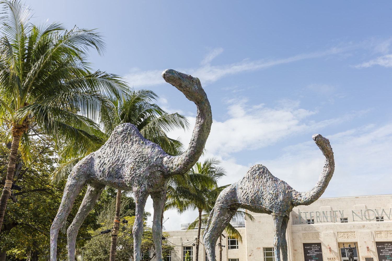 Installation view of sculptures by Jean-Marie Appriou