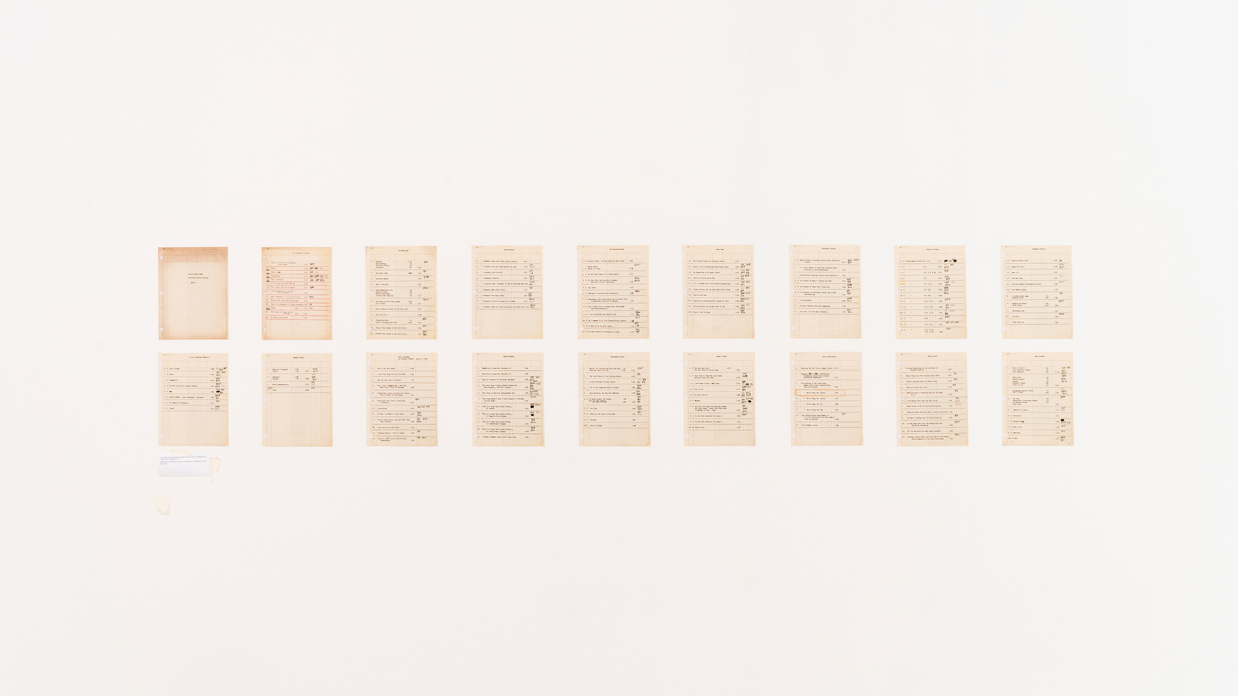 Installation view, John Giorno, The Performative Word, MAMbo, Bologna, 2026. Photo: Ornella De Carlo