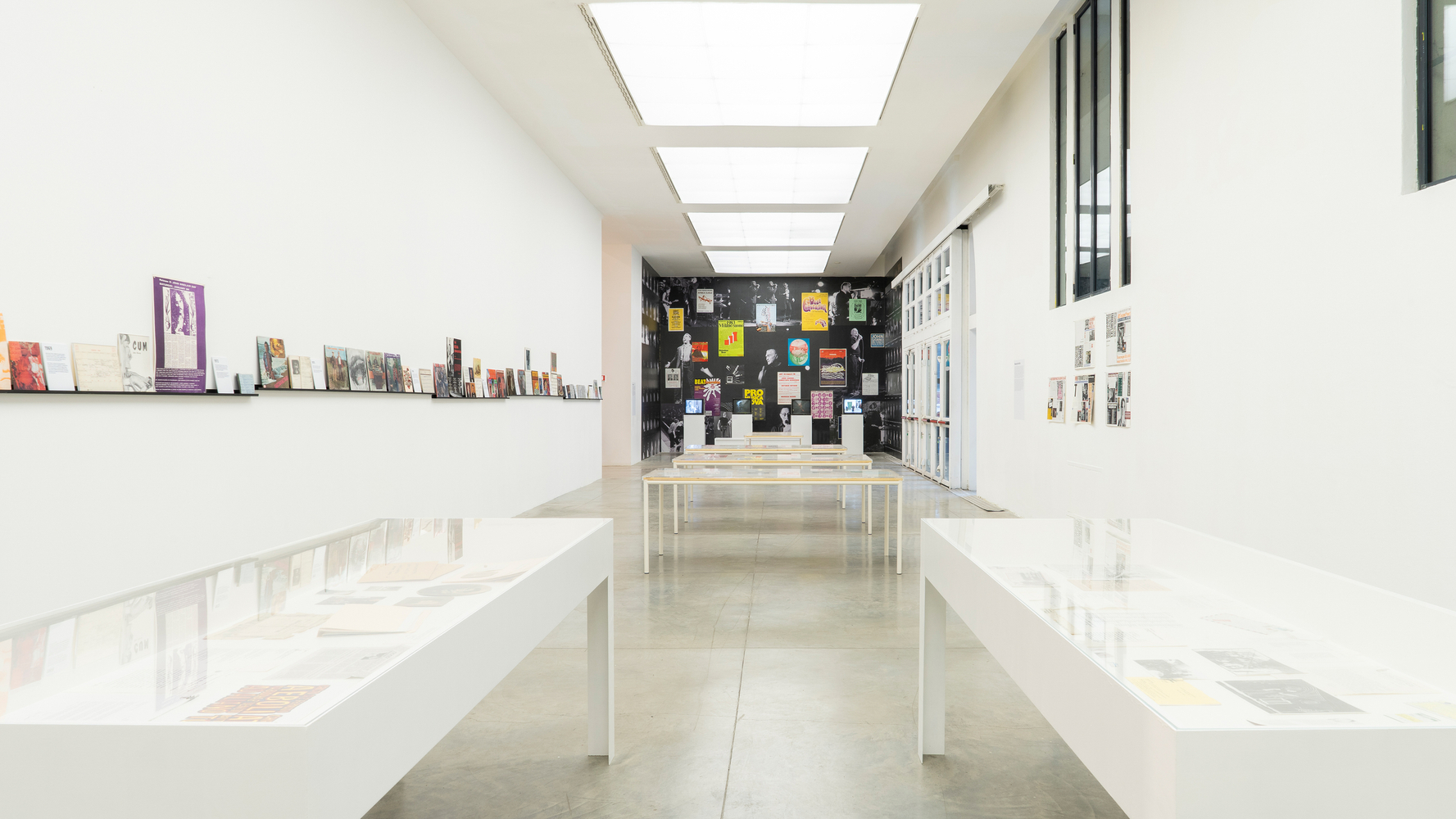 Installation view, John Giorno, The Performative Word, MAMbo, Bologna, 2026. Photo: Ornella De Carlo