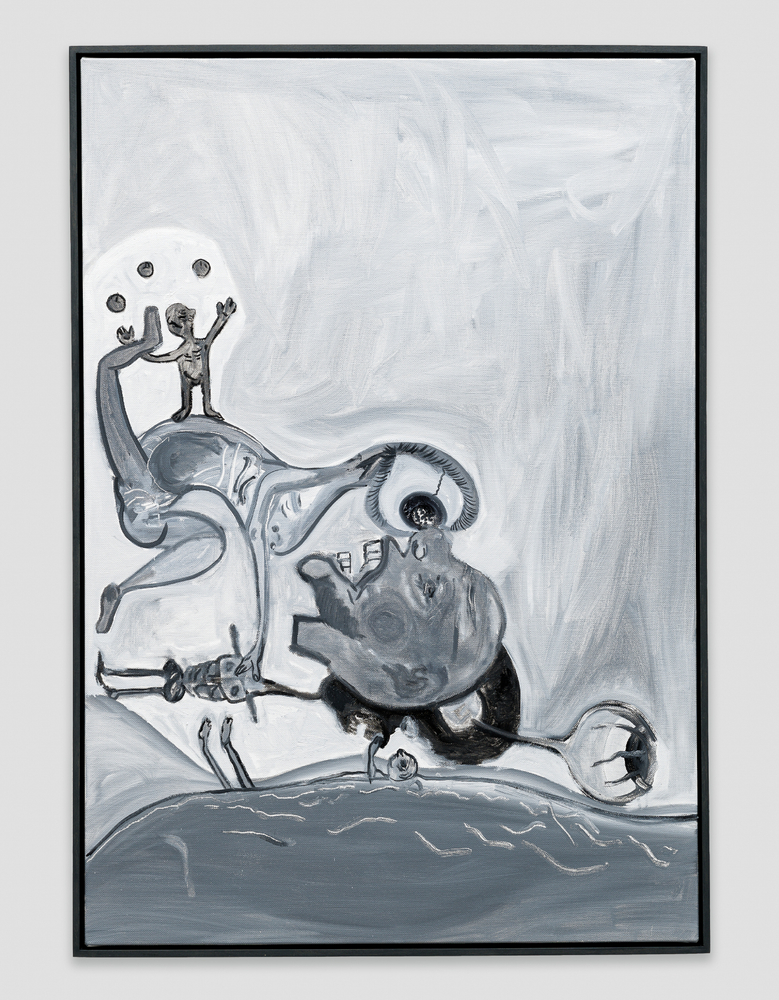 Painting by Tobias Pils