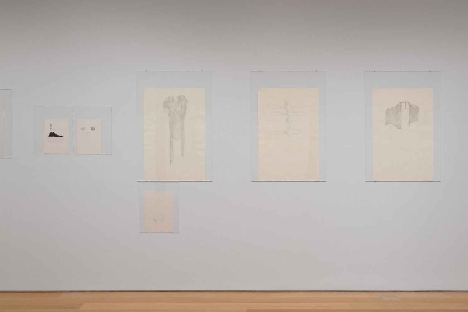 Installation view, Trisha Donnelly, Drawing Center, New York, 2025