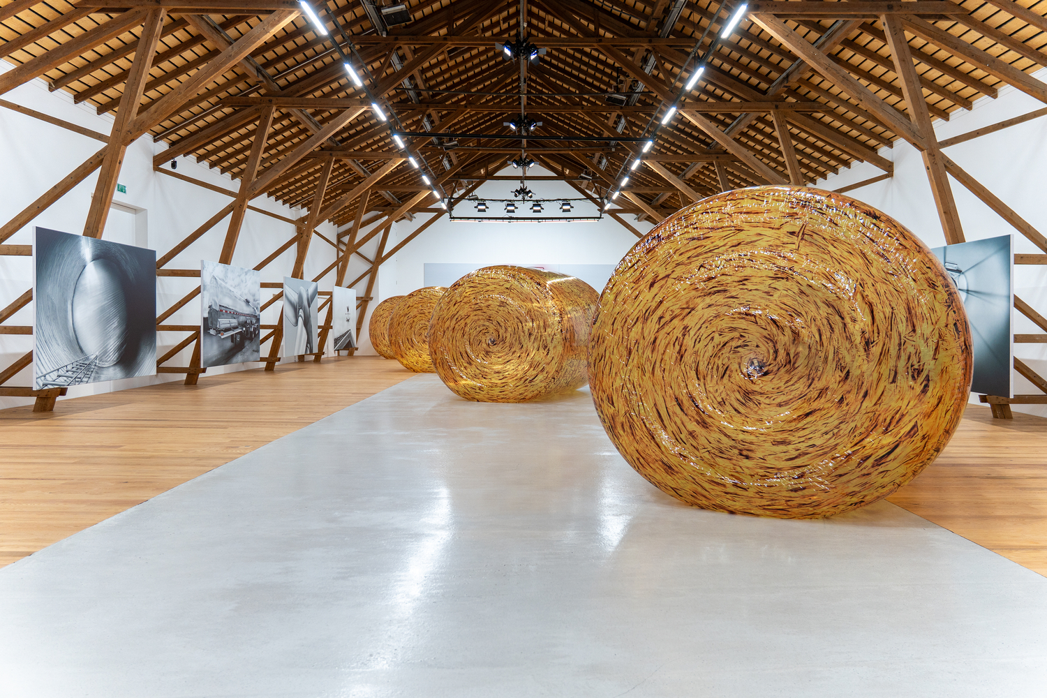 Installation view, Louisa Gagliardi &amp;amp; Adam Cruces, MERGERS AND ACQUISITIONS, Ferme-Asile, Sion, 2026
Photo: Adam Cruces