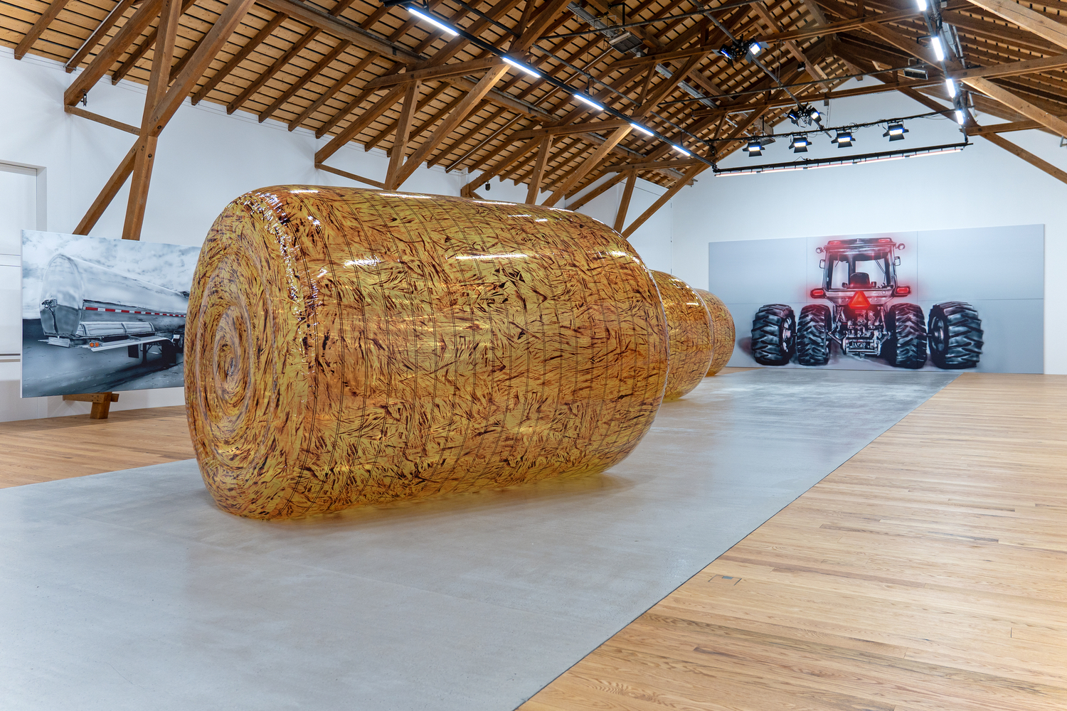 Installation view, Louisa Gagliardi &amp;amp; Adam Cruces, MERGERS AND ACQUISITIONS, Ferme-Asile, Sion, 2026
Photo: Adam Cruces