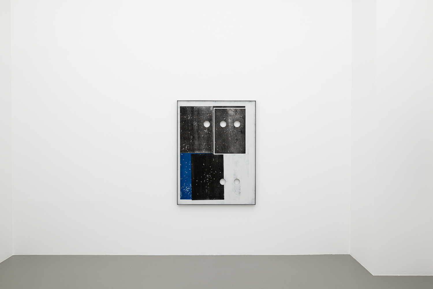 Installation view, Martin Boyce, The Stars Are Out, Galerie Eva Presenhuber, Vienna, 2023