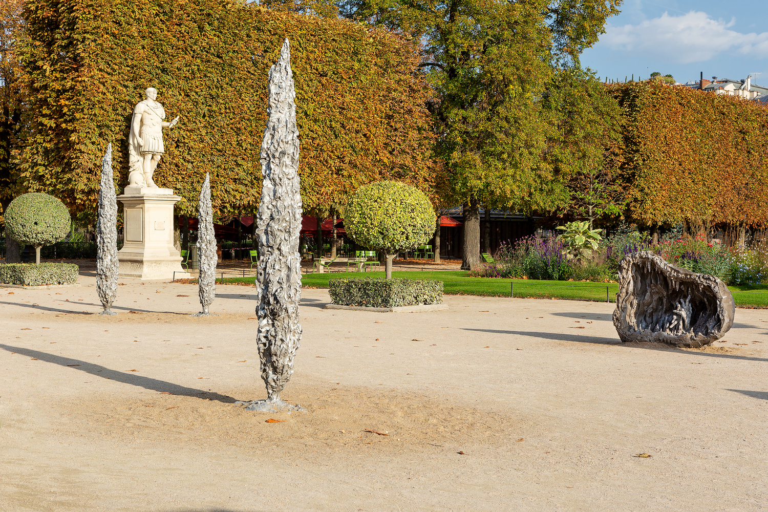 Installation views of sculptures bay Jean-Marie Appriou