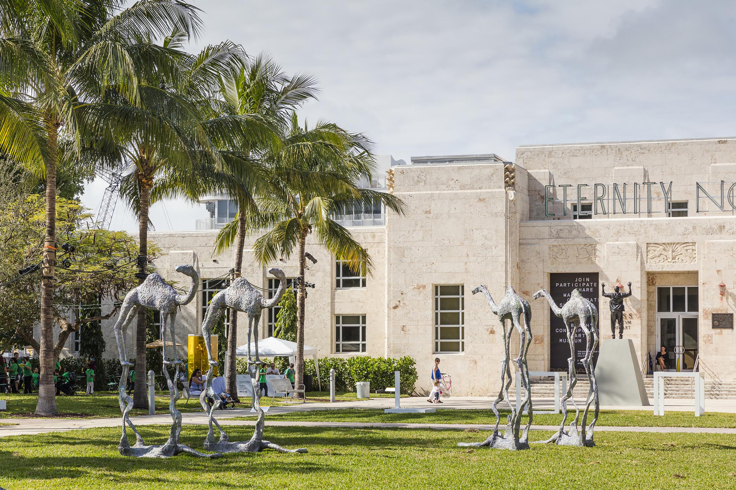 Installation view of sculptures by Jean-Marie Appriou