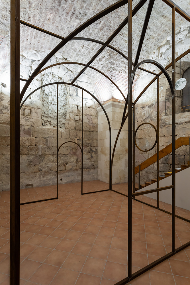 Installation view, Oscar Tuazon, The Ultimate Environment, Galerija Kula, Split, 2026
Photo: Glorija Lizde