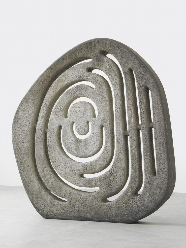 The Harp II (after Aeschbacher)

2014

Polystyrene, fibre glass, acrylic resin, quartz sand, metal, acrylic paint,

acrylic polyurethane varnish

250 x 236 x 34 cm / 98 3/8 x 92 7/8 x 13 3/8 in

Weight 138 kg (304.2 lbs)

&amp;copy; Valentin Carron