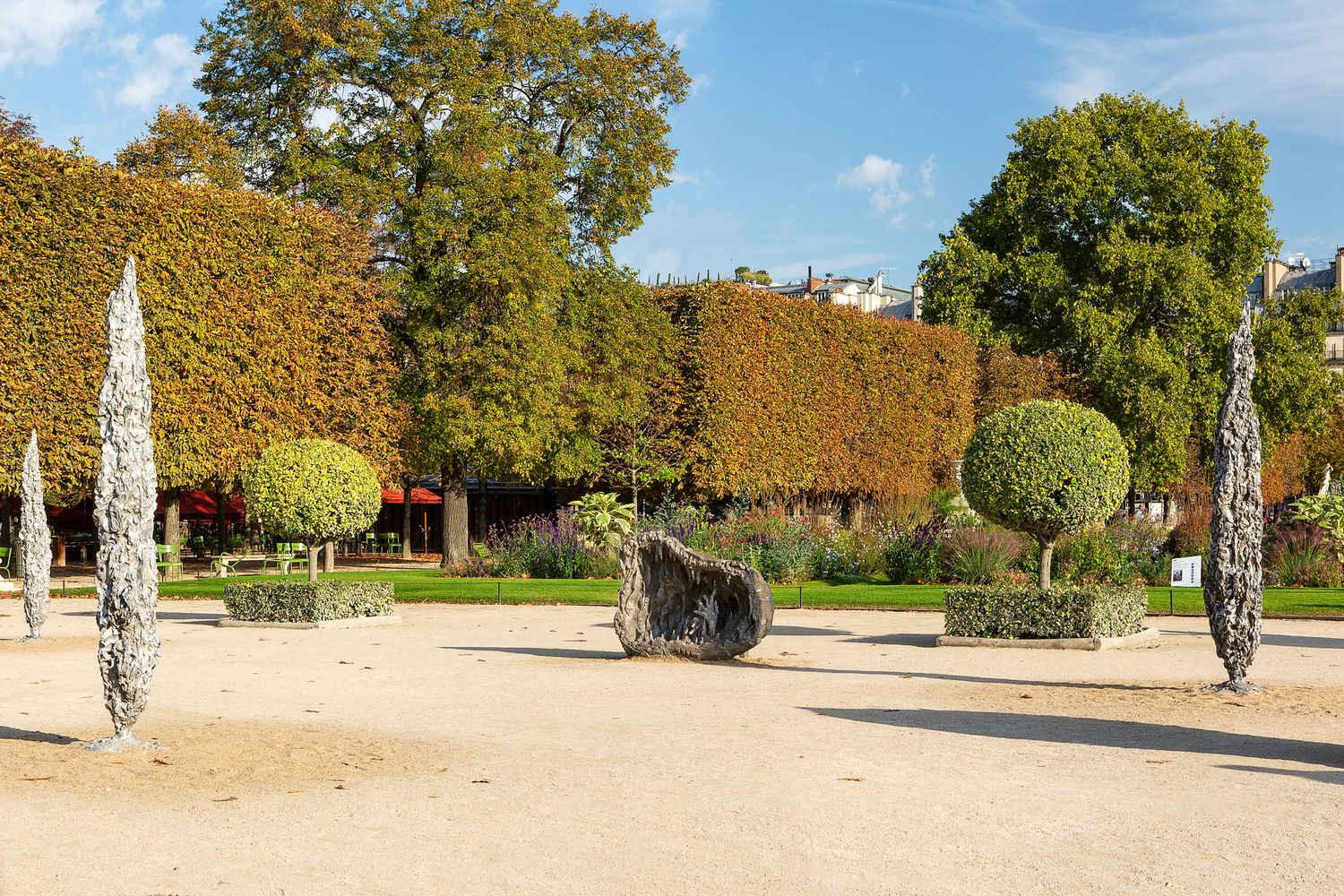 Installation views of sculptures bay Jean-Marie Appriou