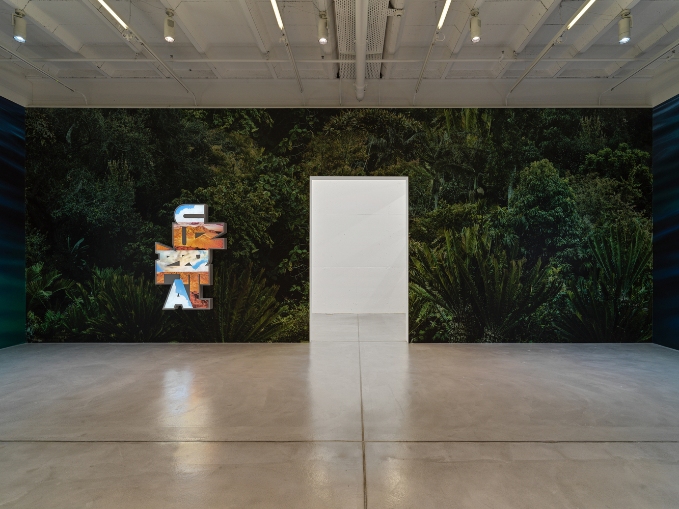 Installation view, Doug Aitken, HOWL, Galerie Eva Presenhuber, Maag Areal, Zurich, 2023