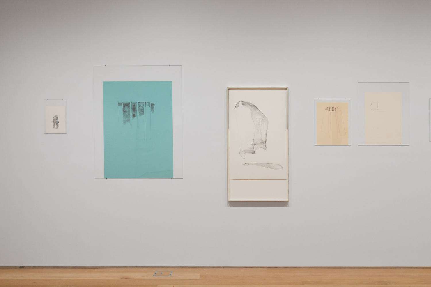 Installation view, Trisha Donnelly, Drawing Center, New York, 2025