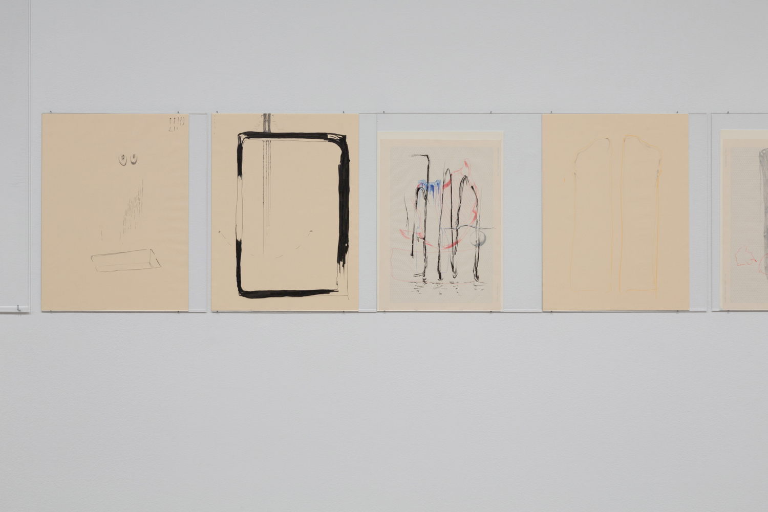 Installation view, Trisha Donnelly, Drawing Center, New York, 2025