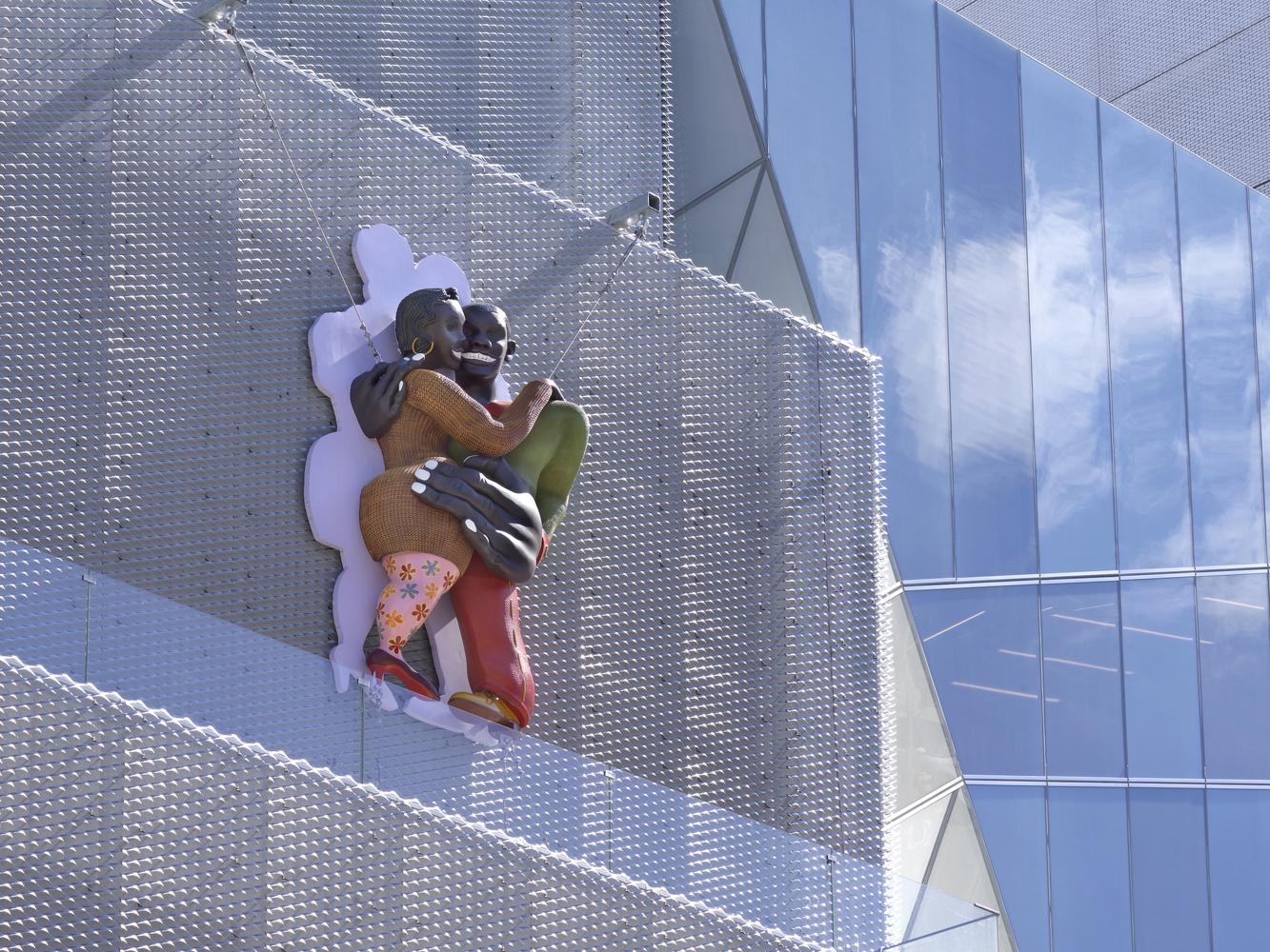 Installation view,&amp;nbsp;Tschabalala Self,&amp;nbsp;Art Lovers,&amp;nbsp;New Museum, New York, 2026
Courtesy New Museum
Photo: Dario Lasagni