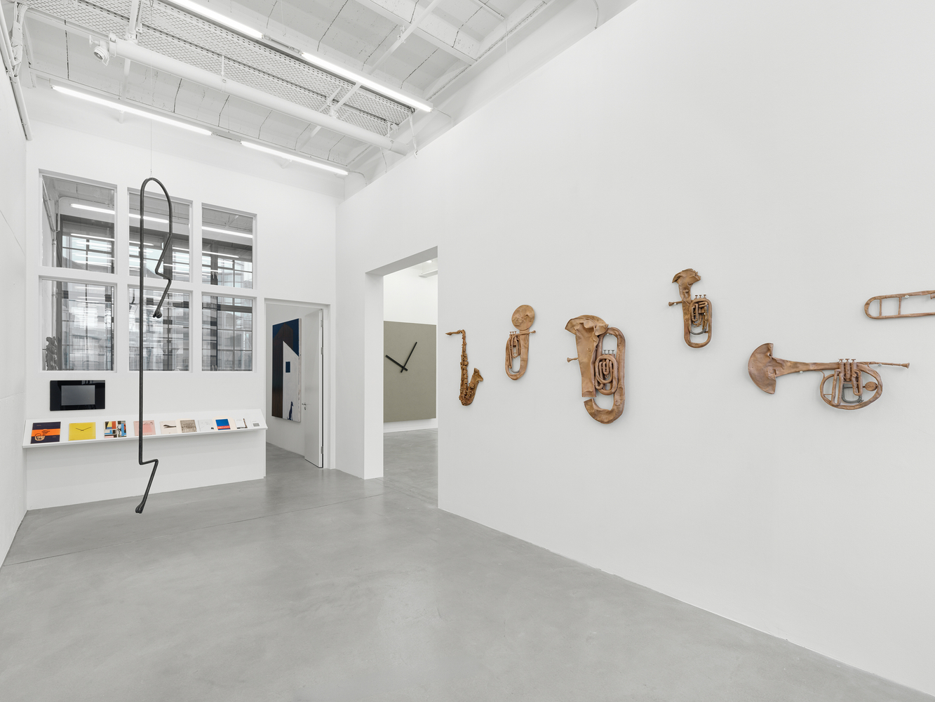 Installation view, Valentin Carron, The Slope (Works 2005 &amp;ndash; 2026), Galerie Eva Presenhuber, Maag Areal, Zurich, 2026
