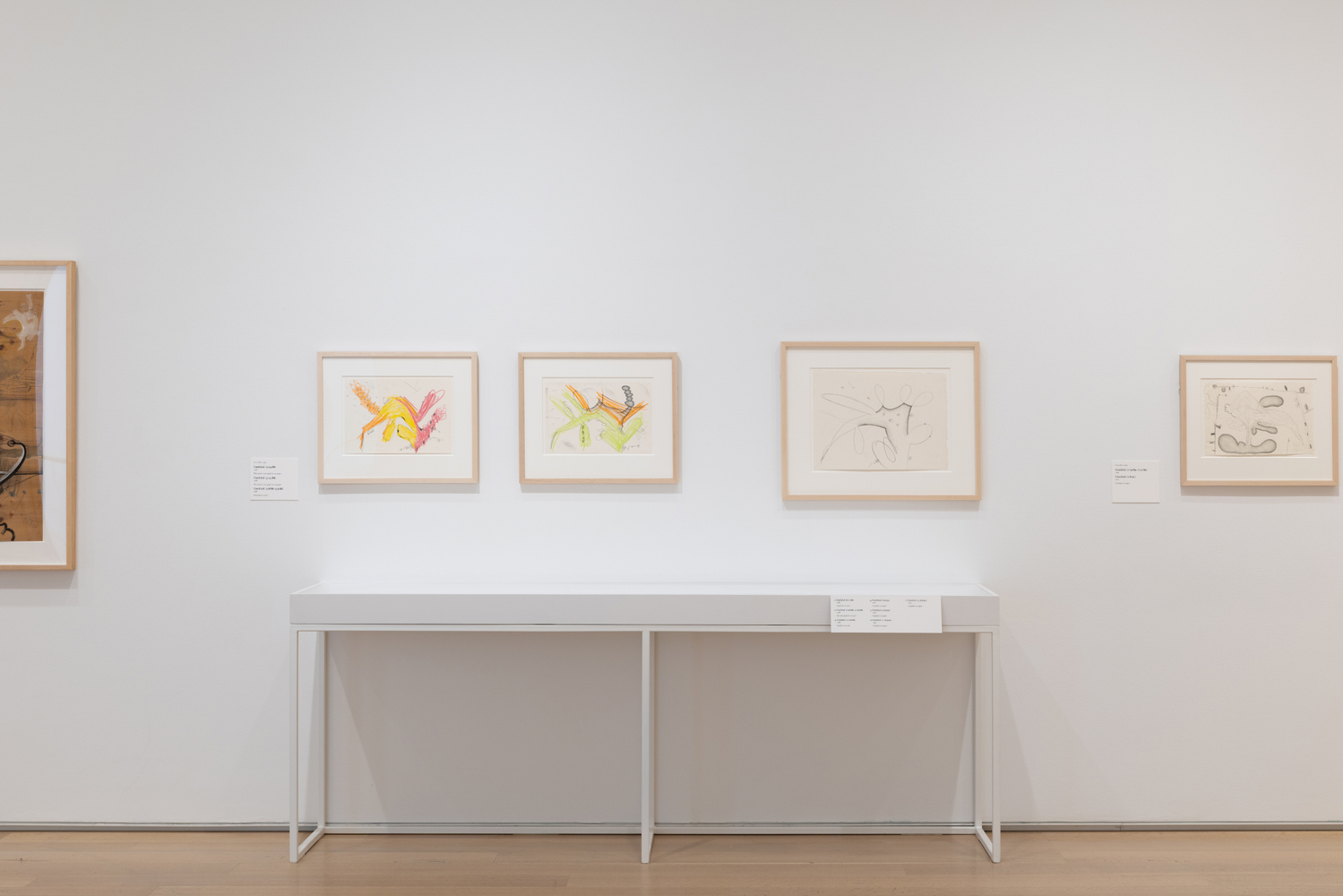 Installation view, Carroll Dunham, Drawings, 1974 &amp;ndash; 2024, The Art Institute, Chicago, 2026