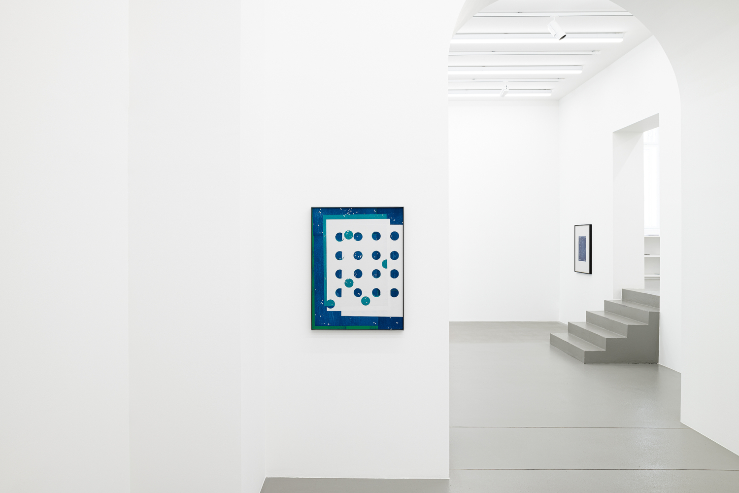 Installation view, Martin Boyce, The Stars Are Out, Galerie Eva Presenhuber, Vienna, 2023