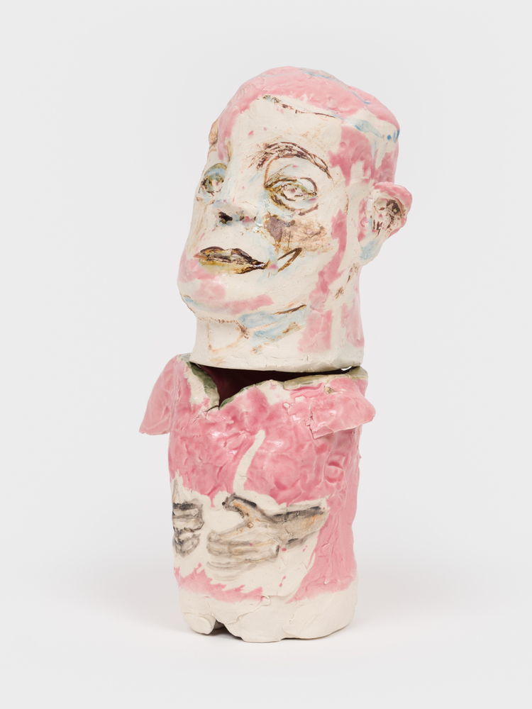 Judy Glantzman
Pink Man, 2024
10 x 5 x 4 ins.
25.4 x 12.7 x 10.2 cm
(Glantzman-073)
