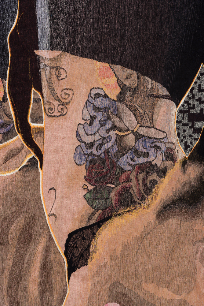 Erin M. Riley
Forest, 2025
wool, cotton
102 x 142 ins.
259.1 x 360.7 cm
(RILEY-345)