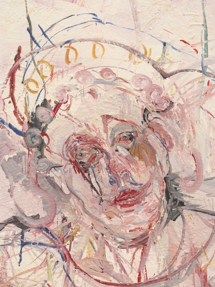 Judy Glantzman
Angel, 2000
oil on canvas
90 x 80 ins.
228.6 x 203.2 cm
(Glantzman-006)