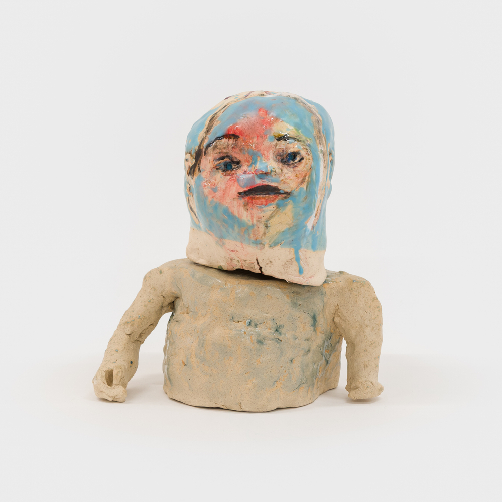 Judy Glantzman
Untitled, 2025
glazed ceramic
9 x 8 1/4 x 4 3/4 ins.
22.9 x 21 x 12.1 cm
(Glantzman-051)