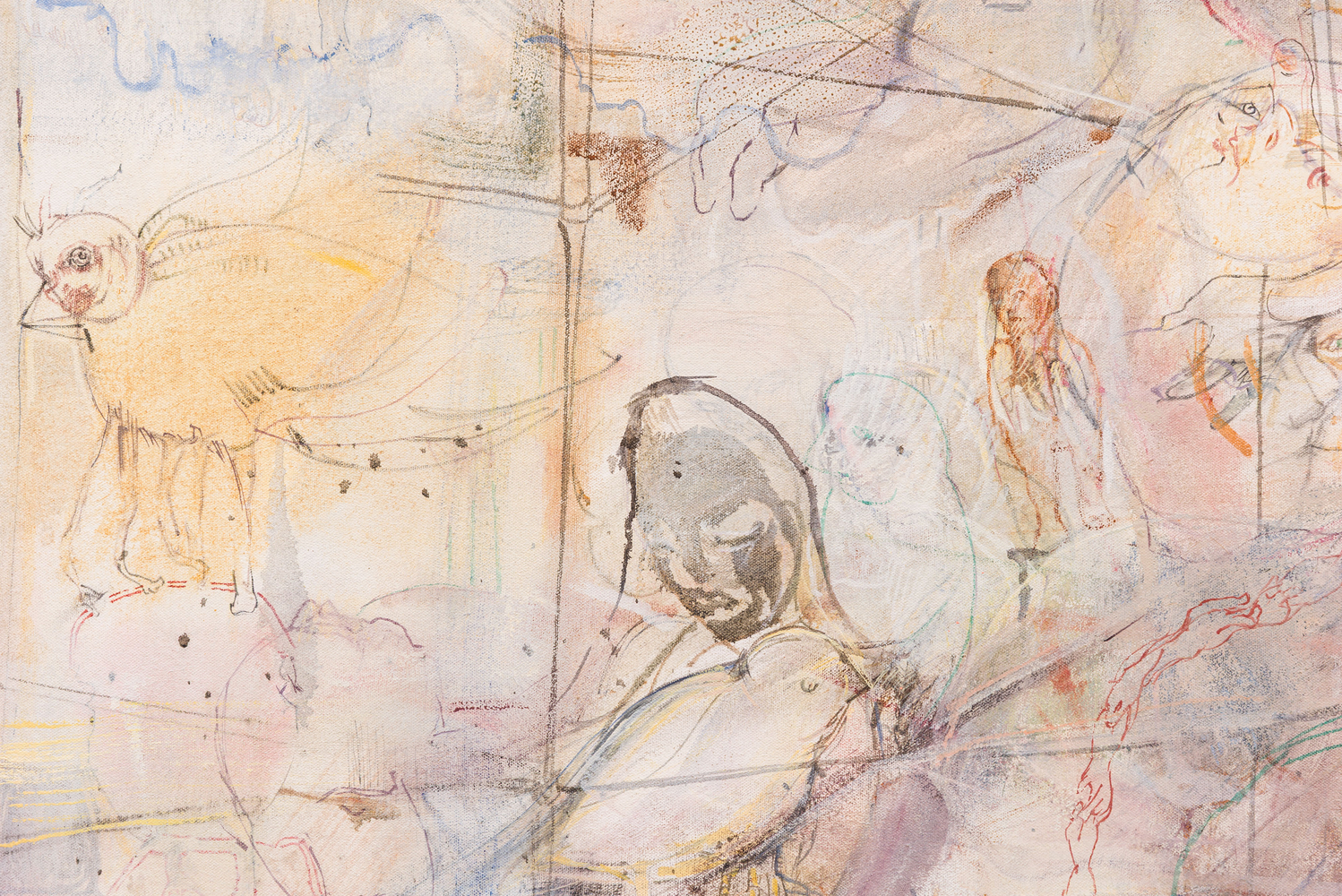 Judy Glantzman
Judith and Holofernes, 2008
oil on canvas
65 x 64 ins.
165.1 x 162.6 cm
(Glantzman-003)